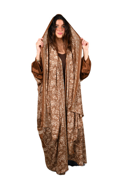 Kimono Satin Abaya
