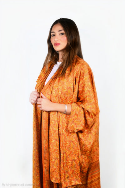 Kimono Satin Abaya