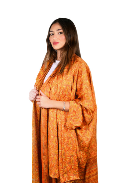 Kimono Satin Abaya