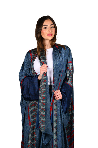 Kimono Satin Abaya