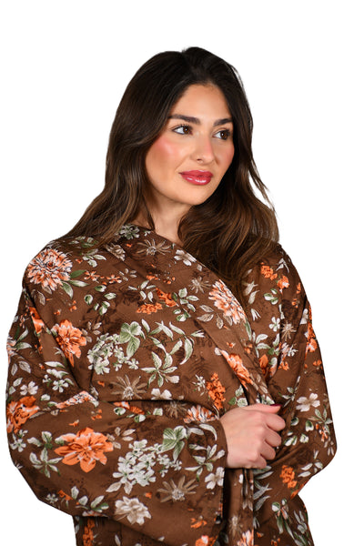 Kimono Satin Abaya